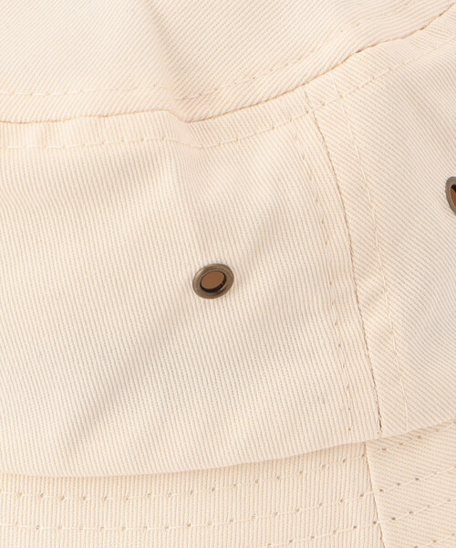 COMME CA ISM（コムサイズム）の「バケットハット（ハット・キッズ・アイボリー/ブラック・54-56cm）」の8枚目の写真