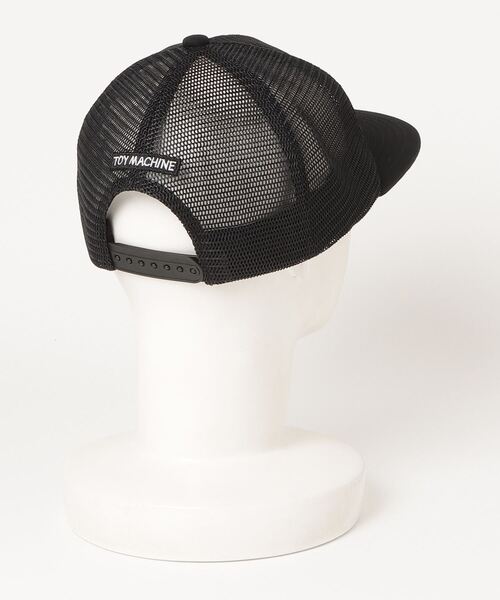 TOY　MACHINE（トイ　マシーン）の「TOY MACHINE/トイマシーン キャップ MESH CROWN CAP 242045002（キャップ・メンズ・ブラック/ブラウン・FREE/YOUTH）」の3枚目の写真