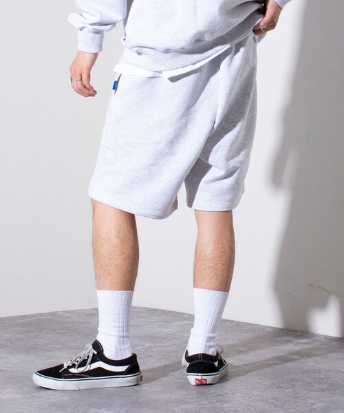 JACK PURCELL(ジャックパーセル)の「【CONVERSE JACK PURCELL/コンバース ジャックパーセル】フレンチテリー スウェットパンツ ショートパンツ(スウェットパンツ・メンズ・オフホワイト/ブラック/アイボリー・L/M)」の18枚目の写真