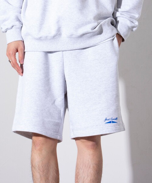JACK PURCELL(ジャックパーセル)の「【CONVERSE JACK PURCELL/コンバース ジャックパーセル】フレンチテリー スウェットパンツ ショートパンツ(スウェットパンツ・メンズ・オフホワイト/ブラック/アイボリー・L/M)」の10枚目の写真