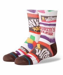 STANCE（スタンス）の「STANCE/スタンス キッズ 靴下 ソックス WONKA BARS KIDS K556A24WON#BRN（ソックス/靴下・キッズ）」