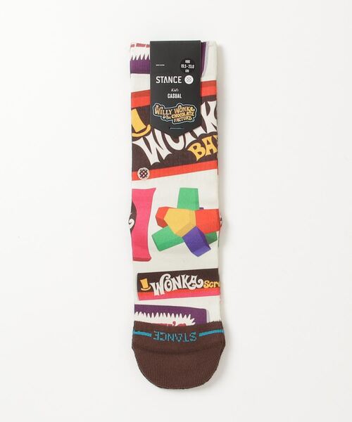 STANCE（スタンス）の「STANCE/スタンス キッズ 靴下 ソックス WONKA BARS KIDS K556A24WON#BRN（ソックス/靴下・キッズ・ブラウン系その他・L）」の5枚目の写真