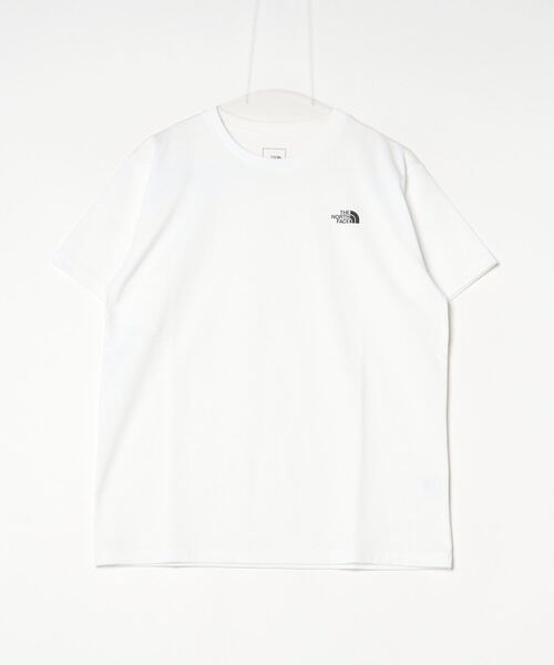 THE NORTH FACE(ザノースフェイス)の「ザ ノース フェイス THE NORTH FACE S/S Nuptse Tee_ショートスリーブヌプシティー(Tシャツ/カットソー・レディース・グリーン/ホワイト/グレー/ブラック・S/M/L/XL)」の2枚目の写真
