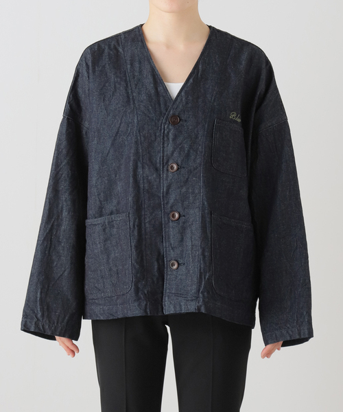 journal standard luxe 【APRIL】デニムブルゾン JOURNAL STANDARD LUXE（ジャーナルスタンダード ラックス）の