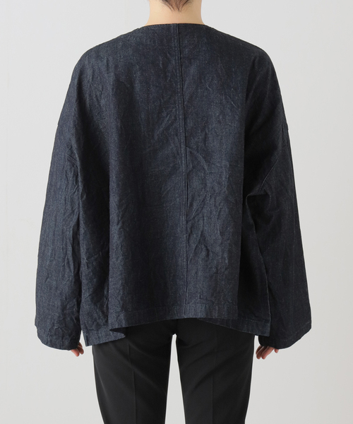 journal standard luxe 【APRIL】デニムブルゾン JOURNAL STANDARD LUXE（ジャーナルスタンダード ラックス）の