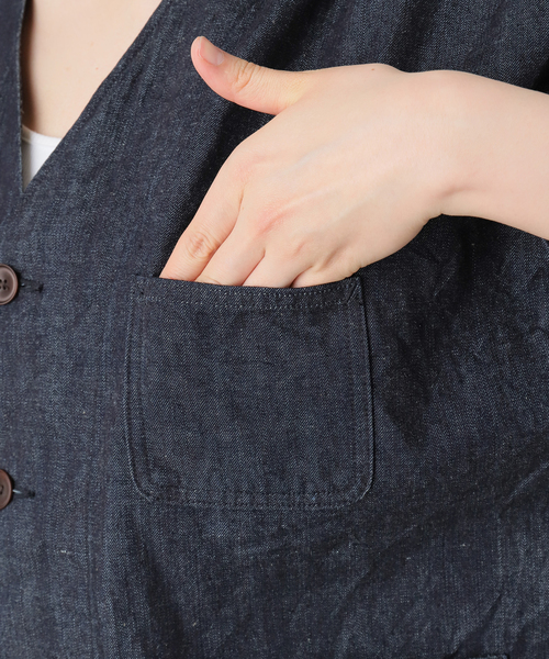 journal standard luxe 【APRIL】デニムブルゾン JOURNAL STANDARD LUXE（ジャーナルスタンダード ラックス）の