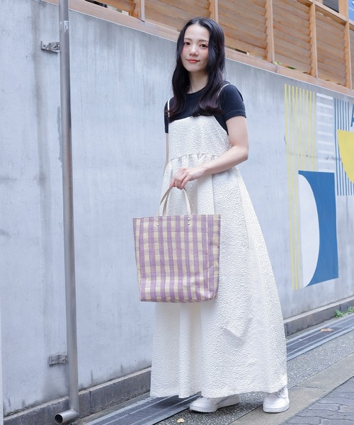 関税/送料込◆Ami Paris ラフィア トートバッグ 関税送料込 AMI PARIS ナチュラルラフィア トートバッグ (AMI