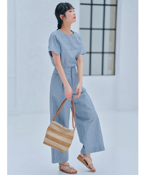 SHOO・LA・RUE（シューラルー）の「◆ボーダー雑材ショルダーバッグ（ショルダーバッグ・レディース・ブラック系2/オレンジ系その他4/キャメル・00）」の21枚目の写真