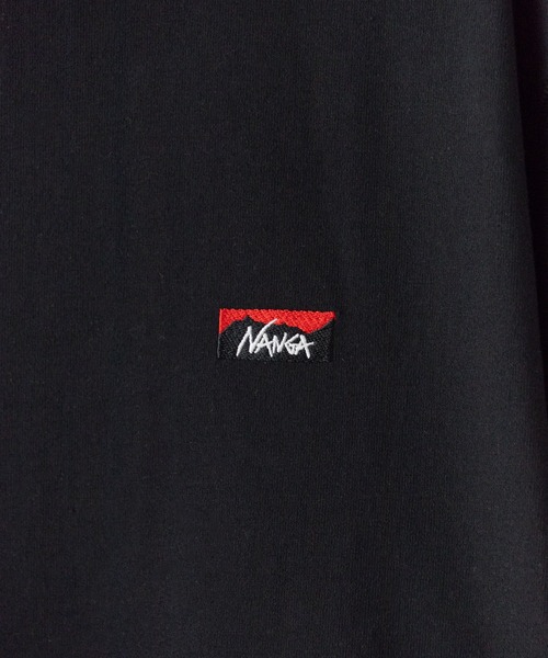 NANGA(ナンガ)の「NANGA/ナンガ ECO HYBRID BOX LOGO EMBROIDERY TEE Tシャツ 2026年 夏 夏服(Tシャツ/カットソー・メンズ・ブラック/ホワイト/ピンク/アッシュグレー/ネイビー・M/L/XL/S)」の10枚目の写真