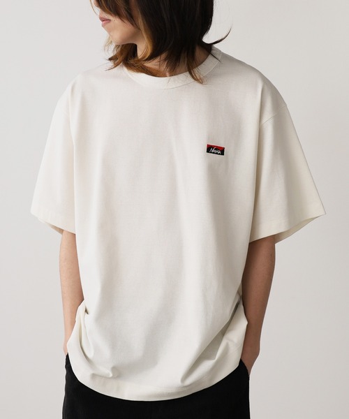 NANGA(ナンガ)の「NANGA/ナンガ ECO HYBRID BOX LOGO EMBROIDERY TEE Tシャツ 2026年 夏 夏服(Tシャツ/カットソー・メンズ・ブラック/ホワイト/ピンク/アッシュグレー/ネイビー・M/L/XL/S)」の15枚目の写真