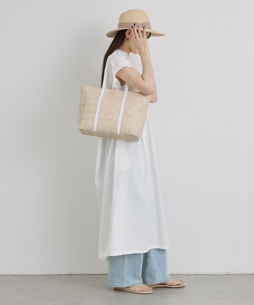 【未使用】ラシット／パナマ風2wayバッグ 夏の新定番『パナマ』特集！！ - russet(ラシット)博多大丸店の