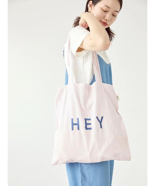 Samansa Mos2 blue（サマンサモスモスブルー）の「【made in INDIA】セパレートロゴトート（ハンドバッグ・レディース・オレンジ/ピンク/グリーン・F）」の6枚目の写真