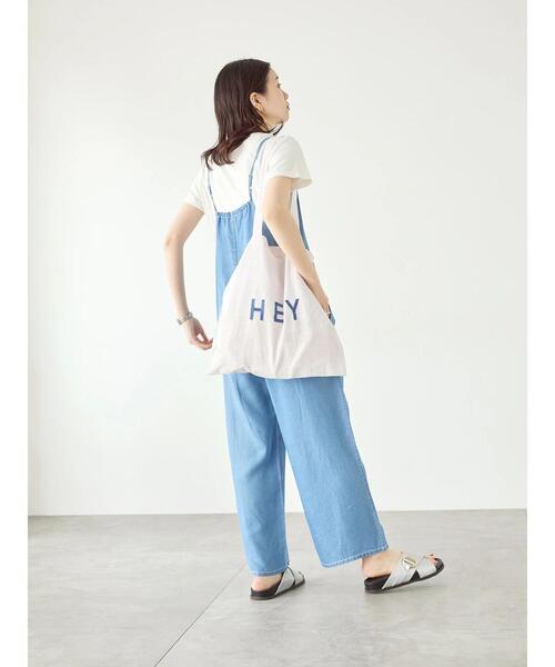 Samansa Mos2 blue（サマンサモスモスブルー）の「【made in INDIA】セパレートロゴトート（ハンドバッグ・レディース・オレンジ/ピンク/グリーン・F）」の9枚目の写真