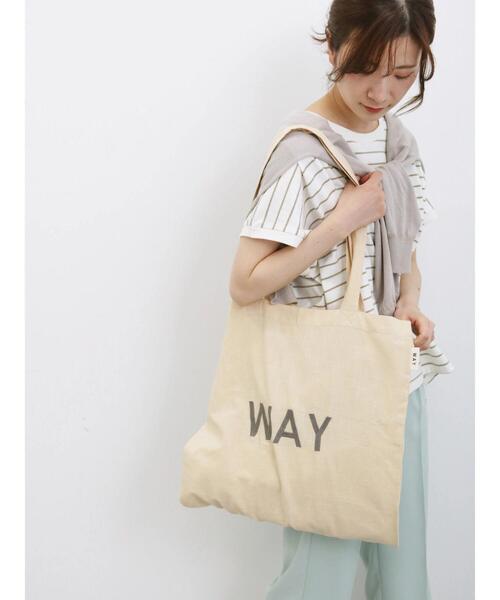 Samansa Mos2 blue（サマンサモスモスブルー）の「【made in INDIA】セパレートロゴトート（ハンドバッグ・レディース・オレンジ/ピンク/グリーン・F）」の17枚目の写真