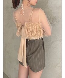 dazzlin | フェザーライクビスチェ(キャミソール)