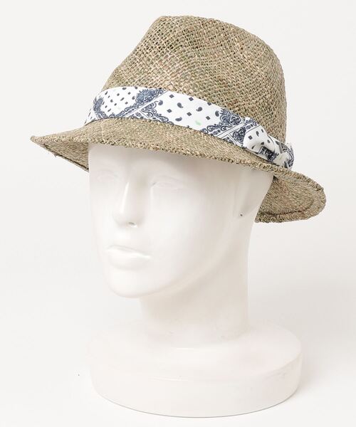 ニューエラ GF TRILBY SEAGRASS WHI BANDANA（ハット）｜NEW ERA（ニューエラ）