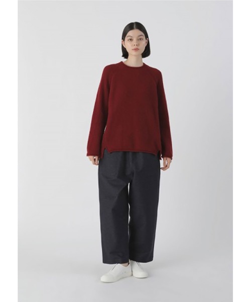 Plantation(プランテーション)の「ウールタム / ニットプルオーバー / (O)(ニット/セーター・レディース・ブラック/ボルドー/ライトグレー/イエロー・M size)」の16枚目の写真