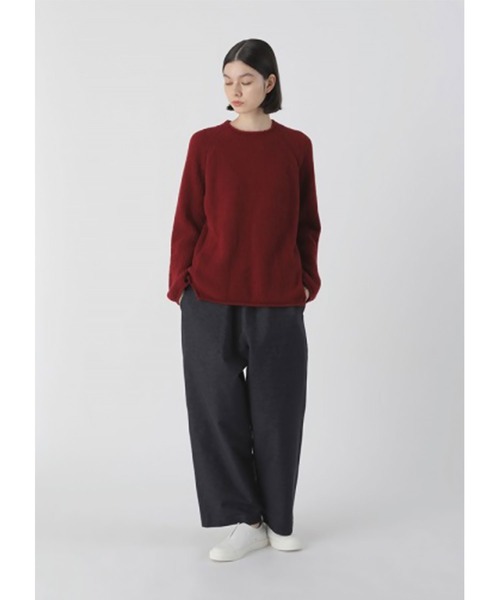Plantation(プランテーション)の「ウールタム / ニットプルオーバー / (O)(ニット/セーター・レディース・ブラック/ボルドー/ライトグレー/イエロー・M size)」の17枚目の写真