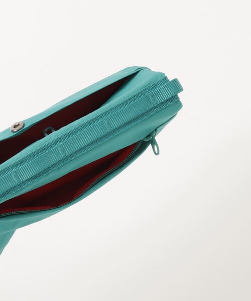 topologie ターコイズ フラットサコッシュ Topologie（トポロジー）の「Topologie/トポロジー Flat Sacoche