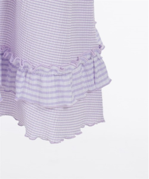 axes femme kids（アクシーズファムキッズ）の「チェック柄カットワンピース（ワンピース・キッズ・パープル/ブラック・MEDIUM/LARGE/X-LARGE）」の10枚目の写真