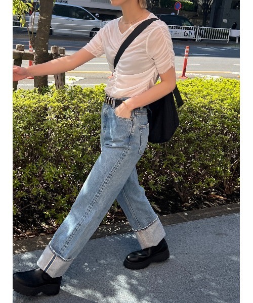 BLACK BY MOUSSY セルビッジヴィンテージデニム BLACK BY MOUSSY（ブラックバイマウジー）の「selvedge vintage
