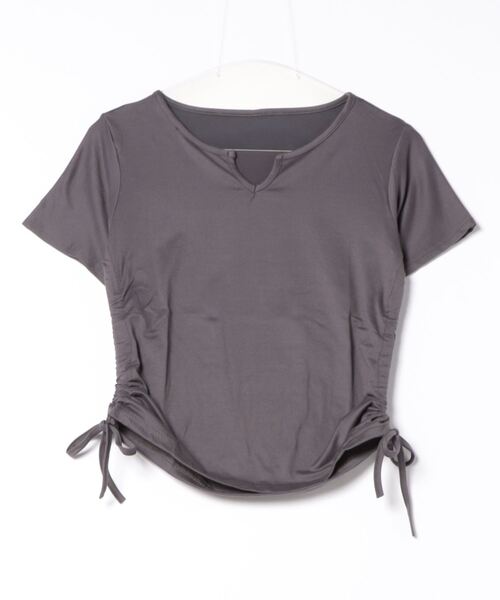 シンプルVネックTシャツ(半袖)(洗濯機OK) - ファッション通販