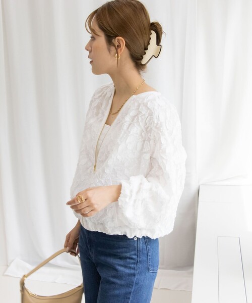 NOLLEY'S Sophi（ノーリーズソフィ）の「シアーカットジャガード