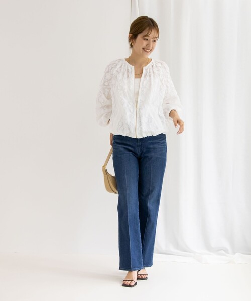 【専用】NOLLEY'S sophiフリンジカットジャガードボレロジャケット38 専用】NOLLEY'S sophiフリンジカットジャガードボレロジャケット
