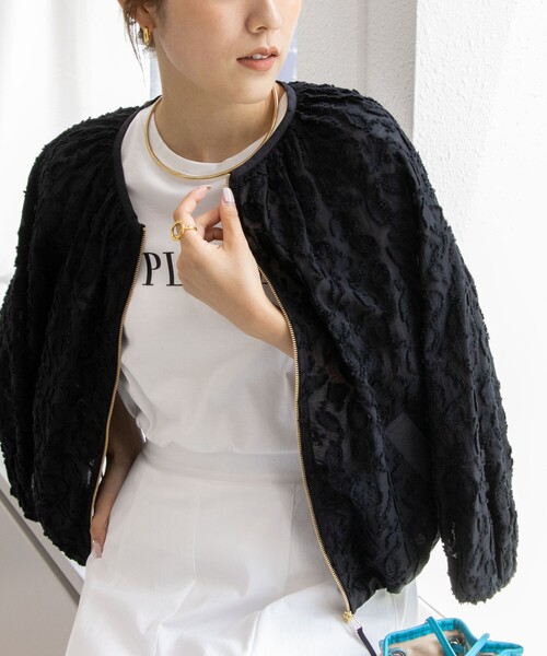 NOLLEY'S Sophi(ノーリーズソフィ)の「シアーカットジャガード NOLLEY'S Sophi(ノーリーズソフィ)の「シアーカットジャガード