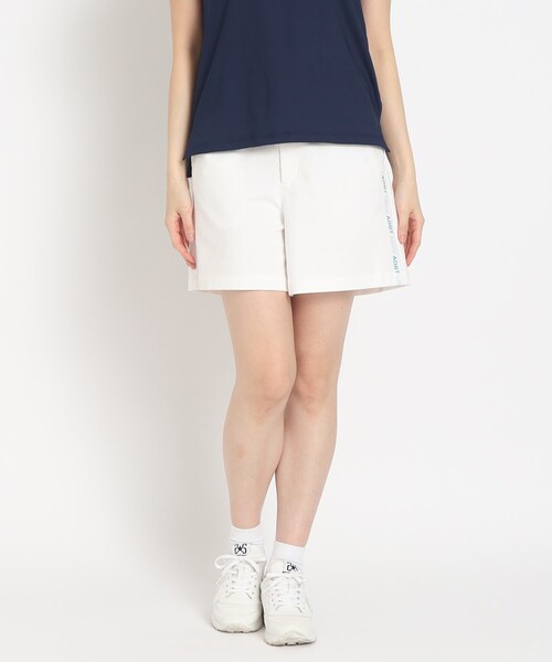 adabat（アダバット）の「◆【ADBT】サイドロゴデザイン キュロット（その他パンツ・レディース・オフホワイト/ベージュ/ブラック・38/42/40）」の4枚目の写真