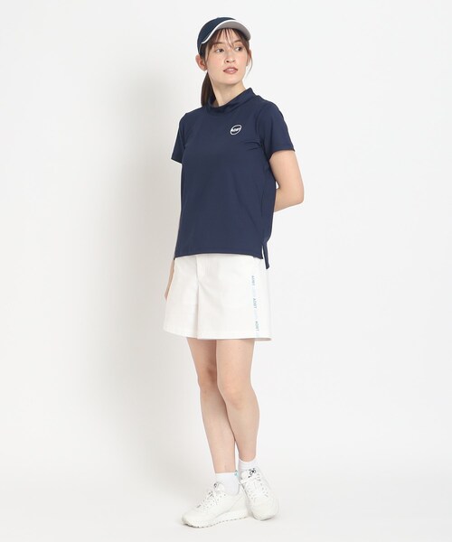 adabat（アダバット）の「◆【ADBT】サイドロゴデザイン キュロット（その他パンツ・レディース・オフホワイト/ベージュ/ブラック・38/42/40）」の5枚目の写真