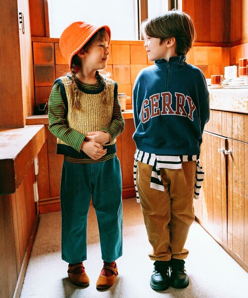 B:MING by BEAMS(ビーミングバイビームス)の「B:MING by BEAMS / デニム ベイカーパンツ(110~140cm)(デニムパンツ・キッズ・インディゴブルー/ブラック・100/110/120/130/140)」の9枚目の写真