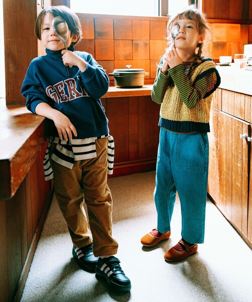 B:MING by BEAMS(ビーミングバイビームス)の「B:MING by BEAMS / デニム ベイカーパンツ(110~140cm)(デニムパンツ・キッズ・インディゴブルー/ブラック・100/110/120/130/140)」の10枚目の写真