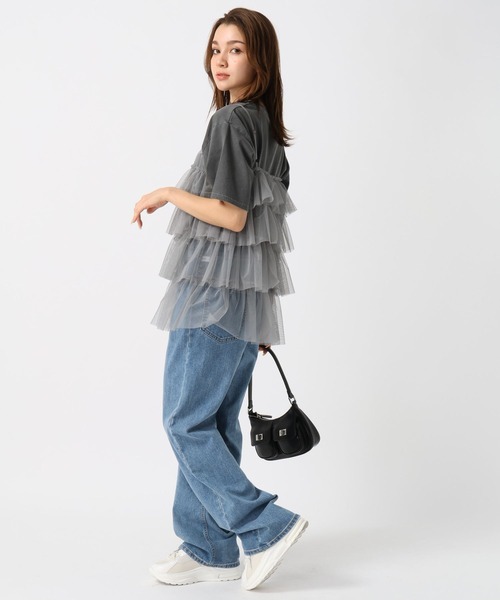 FOREVER 21（フォーエバー トゥエンティーワン）の「【2024SS】ティアードリボンチュニック（その他トップス・レディース・ホワイト/グレー/ブラック・FREE）」の9枚目の写真