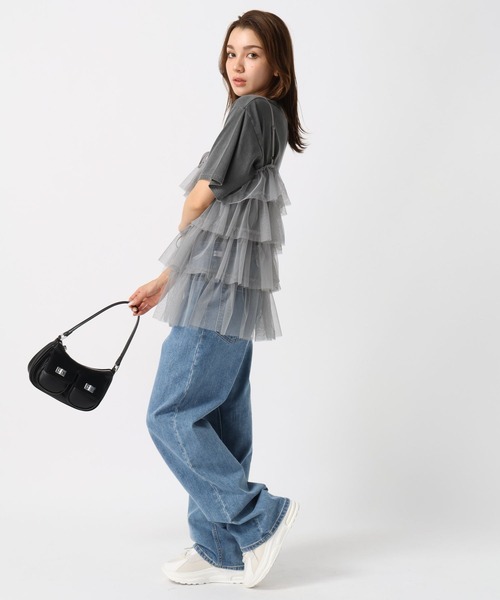 FOREVER 21（フォーエバー トゥエンティーワン）の「【2024SS】ティアードリボンチュニック（その他トップス・レディース・ホワイト/グレー/ブラック・FREE）」の10枚目の写真