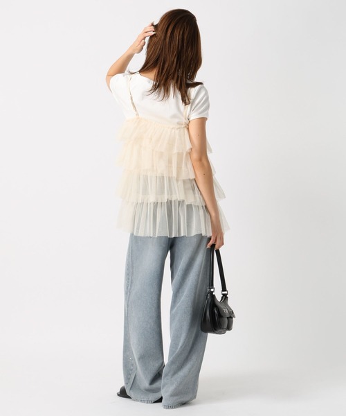 FOREVER 21（フォーエバー トゥエンティーワン）の「【2024SS】ティアードリボンチュニック（その他トップス・レディース・ホワイト/グレー/ブラック・FREE）」の19枚目の写真