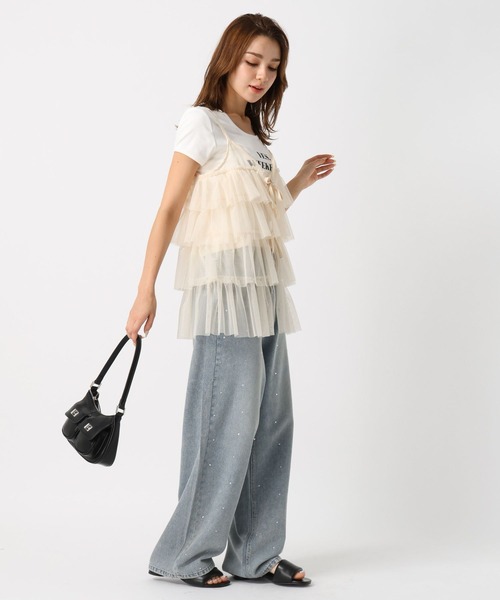 FOREVER 21（フォーエバー トゥエンティーワン）の「【2024SS】ティアードリボンチュニック（その他トップス・レディース・ホワイト/グレー/ブラック・FREE）」の20枚目の写真