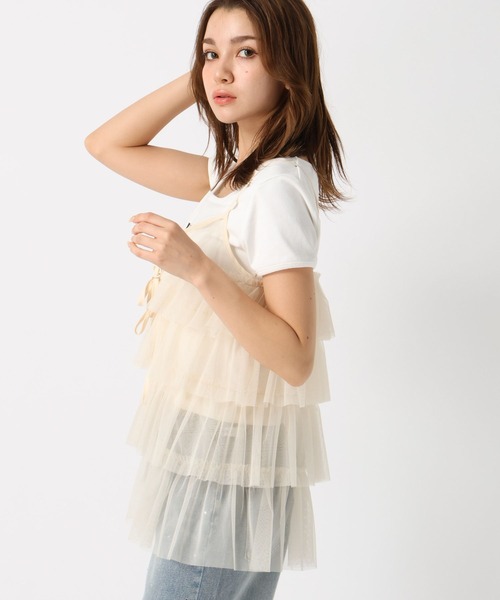 FOREVER 21（フォーエバー トゥエンティーワン）の「【2024SS】ティアードリボンチュニック（その他トップス・レディース・ホワイト/グレー/ブラック・FREE）」の21枚目の写真