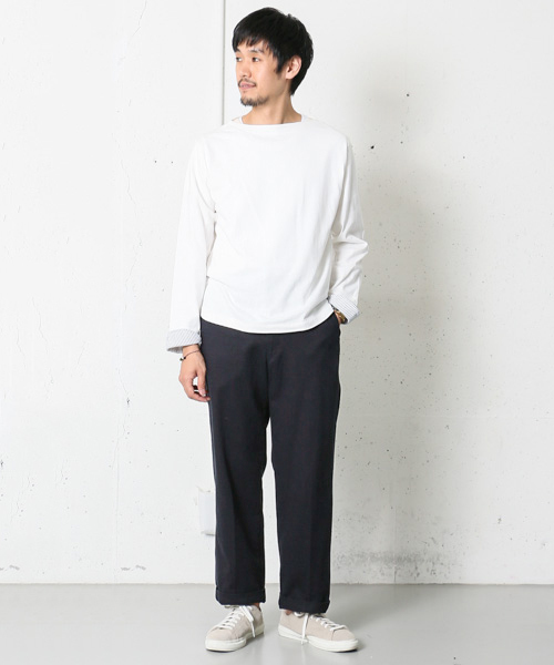 URBAN RESEARCH DOORS MENS（アーバンリサーチ ドアーズ メンズ）の「FORK＆SPOON フレンチベーシックトラウザー（その他パンツ・メンズ・ネイビー/キャメル/オフホワイト・38/40）」の14枚目の写真