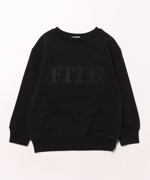 Smooth Fleece Logo Applique Pullover