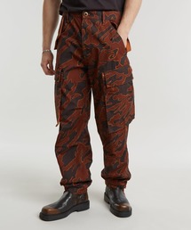 G-STAR | R-3N REGULAR STRAIGHT CARGO PANTS/カモ柄ストレートカーゴパンツ(カーゴパンツ)