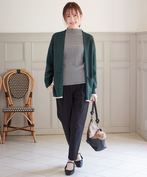 ikka(イッカ)の「バイカラー2WAYショルダーバッグ(ショルダーバッグ・レディース・ベージュ/オートミール/ダークブラウン/ブラック・FREE)」の6枚目の写真