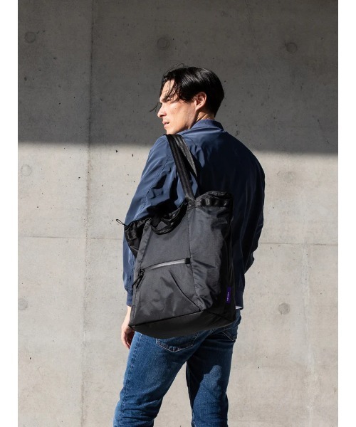WEXLEY（ウェクスレイ）の「WAYNE LIGHTWEIGHT RECYCLED RIPSTOP BLACK（トートバッグ・メンズ・ブラック・ONE SIZE）」の15枚目の写真
