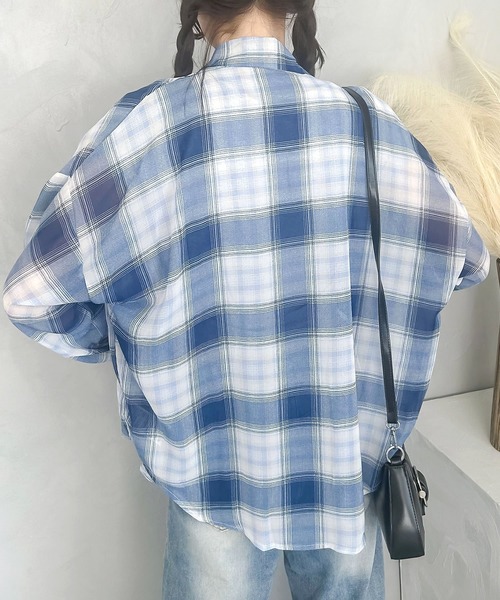 yaya さま専用　 BLAH BLAH チェック柄ブラウス 38 yaya さま専用 BLAH BLAH チェック柄ブラウス 38