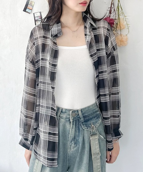 新品✨DENIM&DUNGAREE ムラチェックシャツ ネルシャツ 2023AW BENDER TOKYO シャツ 「BENDER TOKYO」フランネル 長袖シャツ