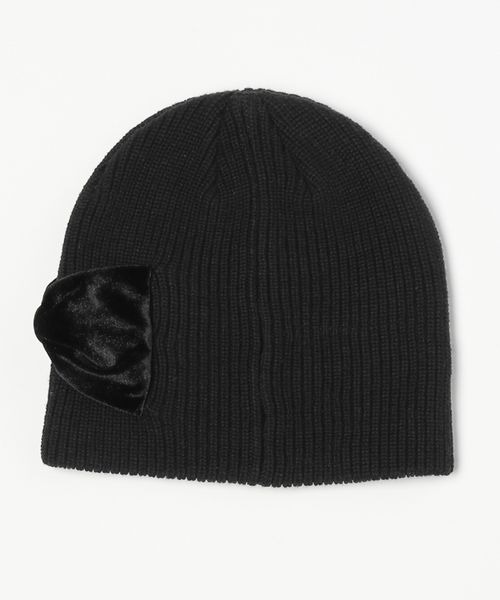 LOWRYS FARM（ローリーズファーム）の「モチーフニットワッチ　 138935（ニットキャップ/ビーニー・レディース・グレー/チャコールグレー/ブラック・FREE）」の11枚目の写真