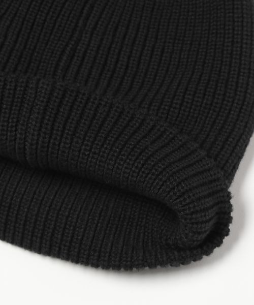 LOWRYS FARM（ローリーズファーム）の「モチーフニットワッチ　 138935（ニットキャップ/ビーニー・レディース・グレー/チャコールグレー/ブラック・FREE）」の9枚目の写真