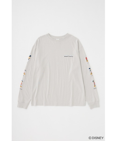 Disney ライトグレー moussy Disney ライトグレー moussy