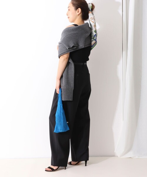 manipuri（マニプリ）の「【manipuri/マニプリ】シルクプリントスカーフ65（ストール/ショール・レディース・グレー系その他/オレンジ系その他/ブラウン系その他3/ブルー系その他4・FREE）」の21枚目の写真