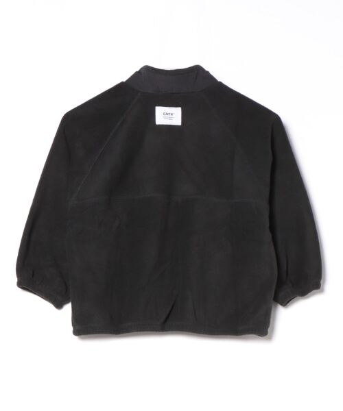 GENERATOR（ジェネレーター）の「ジェネレーター フリーススタンドカラーJK（その他アウター・キッズ・ブラック/ホワイト系その他2/トップグレー・M/L/XL）」の4枚目の写真